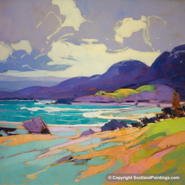 Painting - Traigh Mhor - Scottish Coves