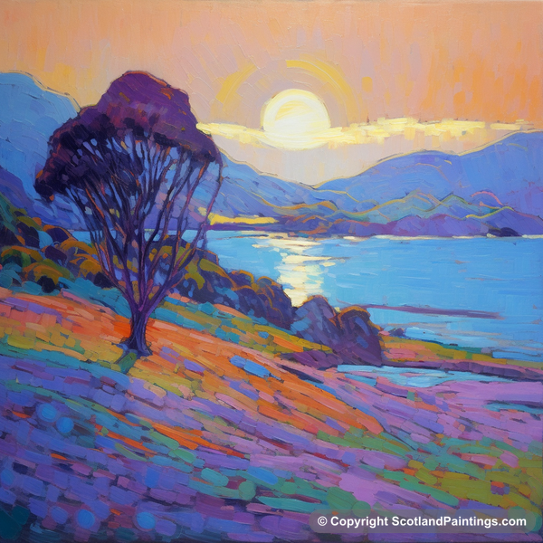 Painting - Ardanaiseig Bay - Scottish Coves