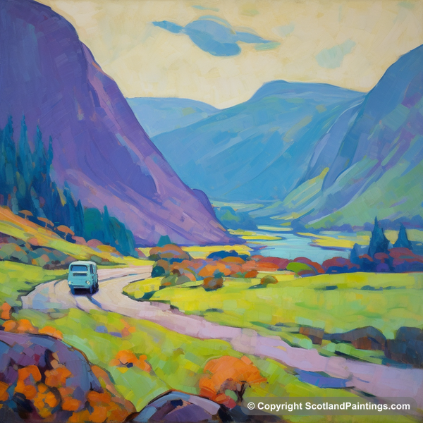 Painting - Glencoe - Scotland in Summer