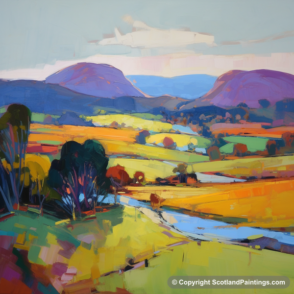 Painting - Glendevon - Scottish Glens