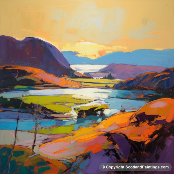 Painting - Balnakeil Bay - Scottish Coves