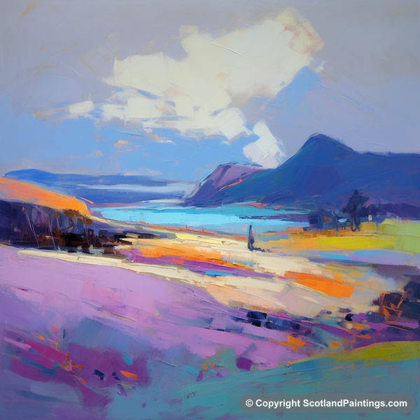 Painting - Scarista Beach - Scottish Beaches