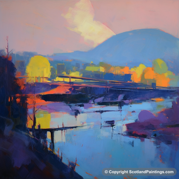 Painting - River Clyde - Scottish Rivers