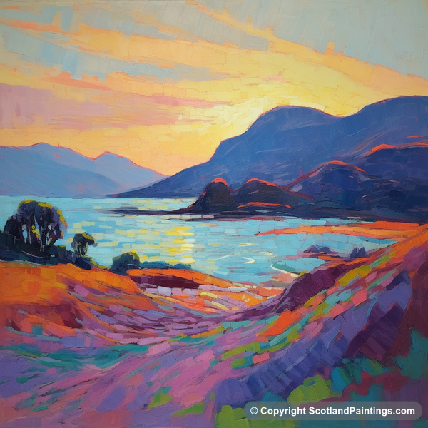 Painting - Kiloran Bay - Scottish Coves