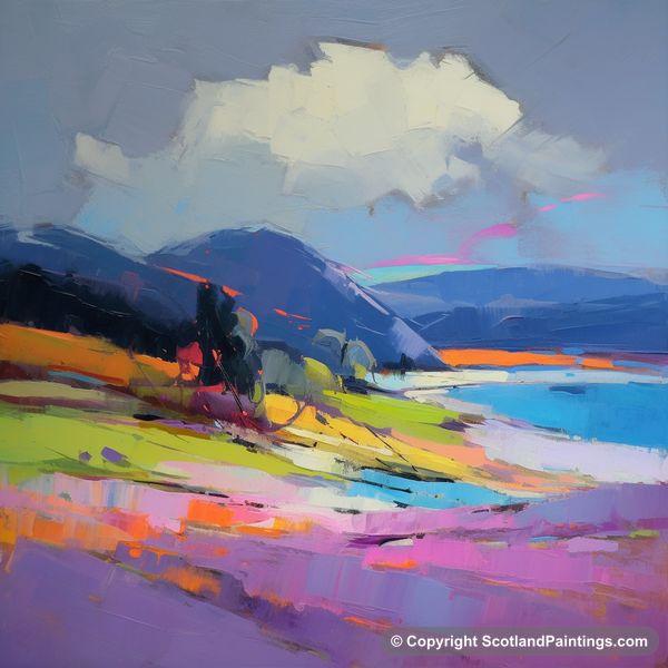 Painting - Achmelvich Beach - Scottish Beaches