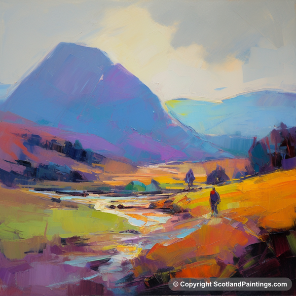 Painting - Glencoe - Scotland in Summer