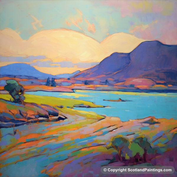 Painting - Achmelvich Bay - Scottish Coves