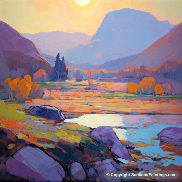 Painting - Glencoe - Glencoe