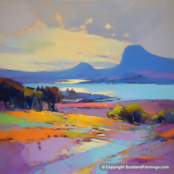 Painting - Isle of Eigg - Scotland in Summer