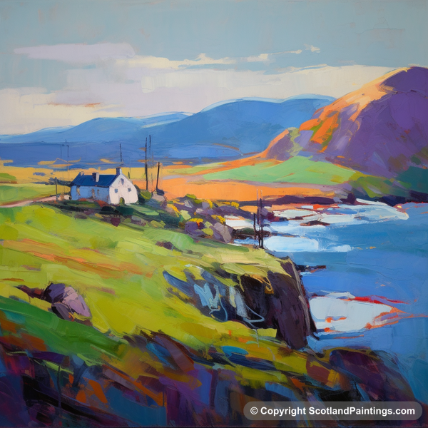 Painting - Shetland - Scotland in Summer