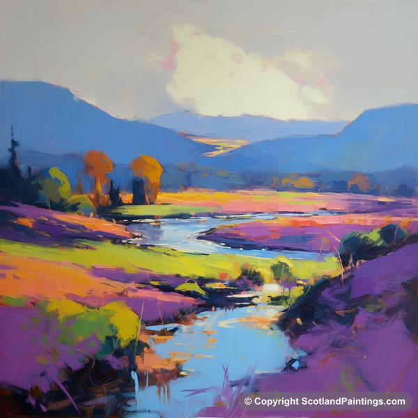 Painting - River Awe - Scotland in Summer