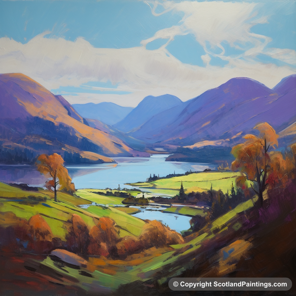 Painting - Loch Shiel - Scottish Lochs