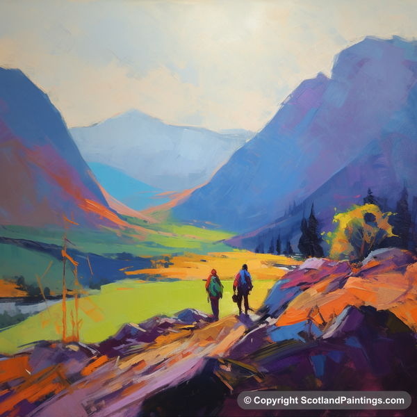 Painting - Glencoe - Glencoe