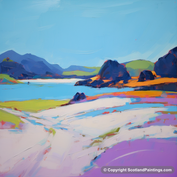 Painting - Kiloran Bay - Scottish Coves