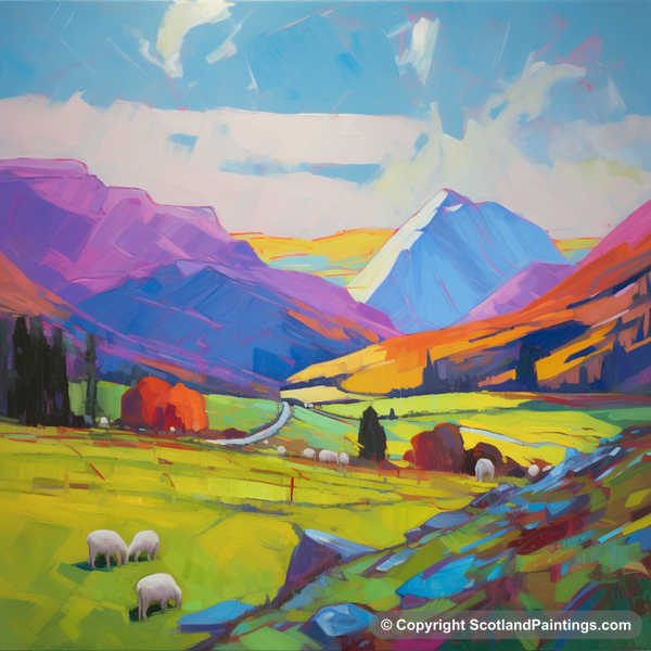 Painting - Glencoe - Glencoe