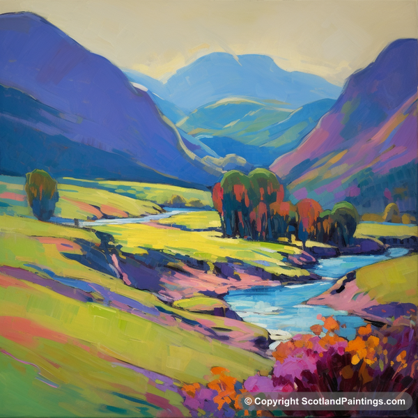 Painting - Glen Nevis - Scotland in Summer