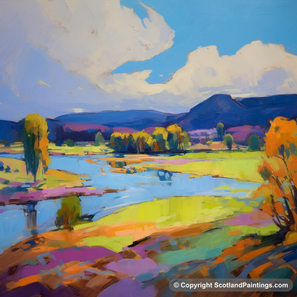 Painting - River Tay - Scottish Rivers