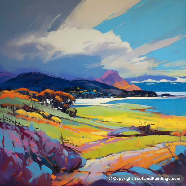 Painting - Camusdarach Beach - Scottish Coves