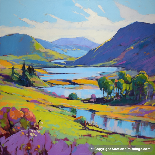 Painting - Loch Feochan - Scotland in Summer