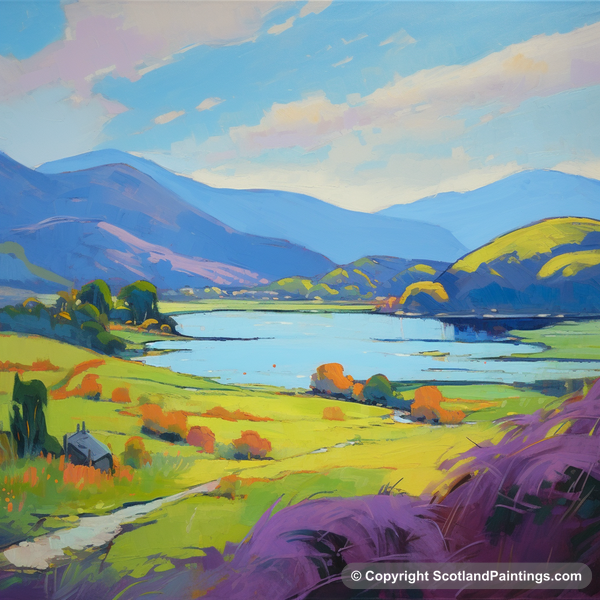 Painting - Loch Feochan - Scotland in Summer