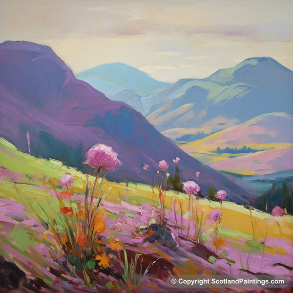 Painting - Glencoe - Glencoe