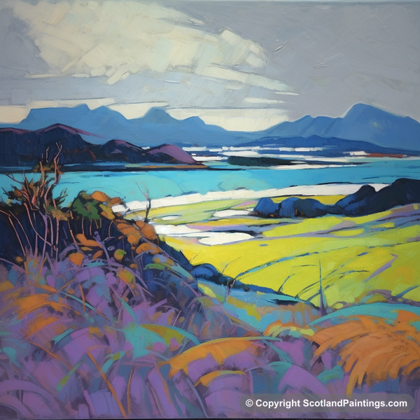 Painting - Arisaig Beach - Scottish Beaches