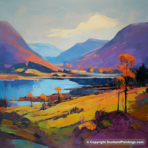 Painting - Loch Shiel - Scottish Lochs