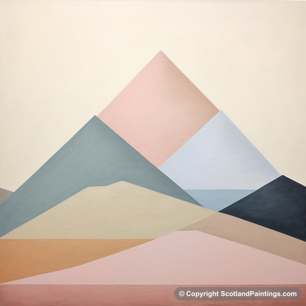 Painting - Glen Coe - Modern & Minimal