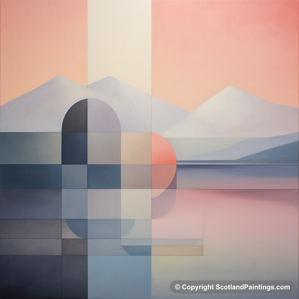 Painting - Loch Lomond - Modern & Minimal