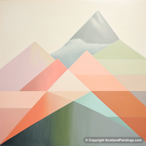 Painting - Glen Coe - Modern & Minimal