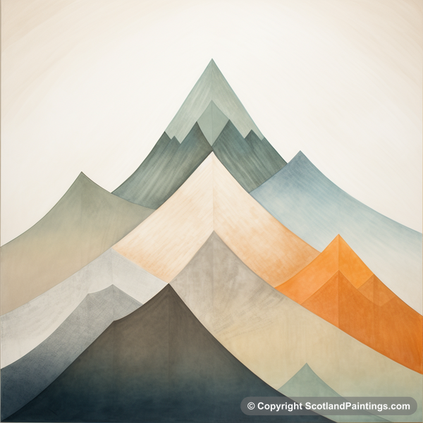 Painting - Glen Coe - Modern & Minimal