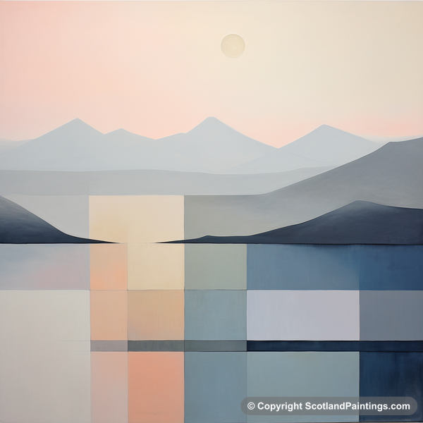 Painting - Loch Lomond - Modern & Minimal