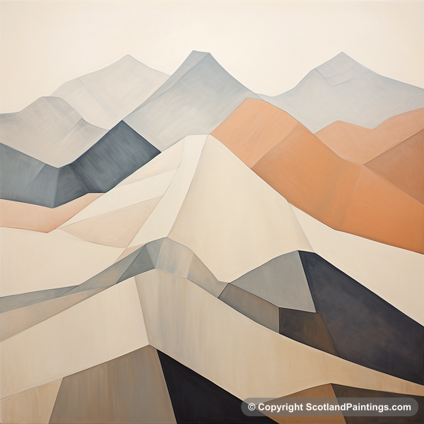 Painting - Glen Coe - Modern & Minimal