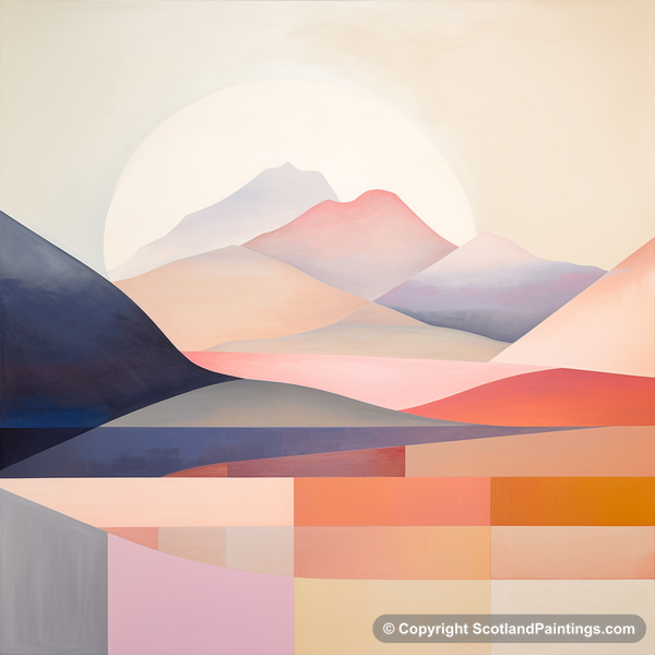 Painting - Glen Coe - Modern & Minimal