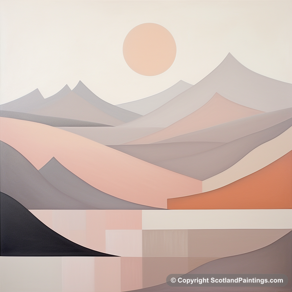 Painting - Glen Nevis - Modern & Minimal