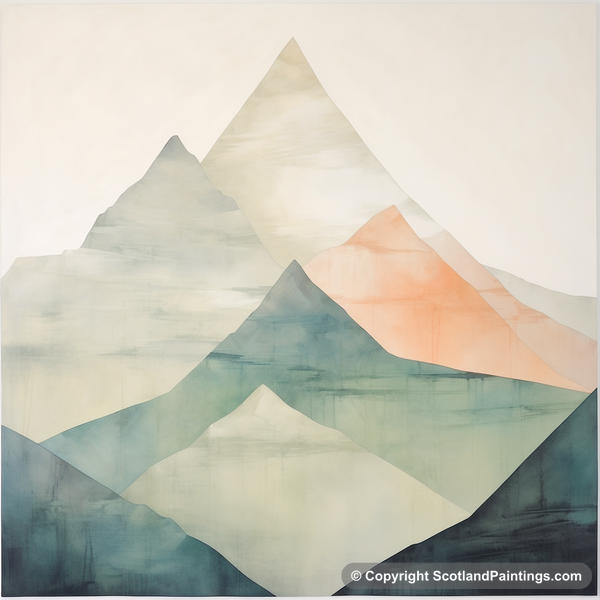 Painting - Glen Coe - Modern & Minimal