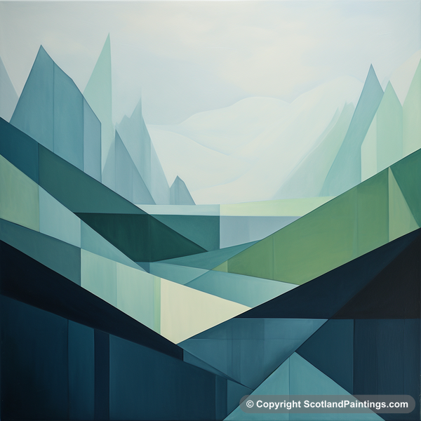 Painting - Glen Coe - Modern & Minimal