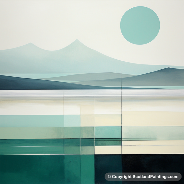 Painting - Luskentyre Sands - Modern & Minimal