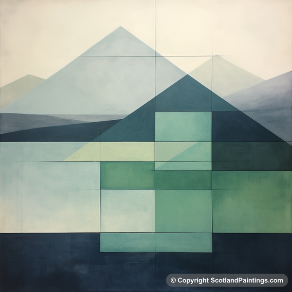 Painting - Loch Lomond - Modern & Minimal