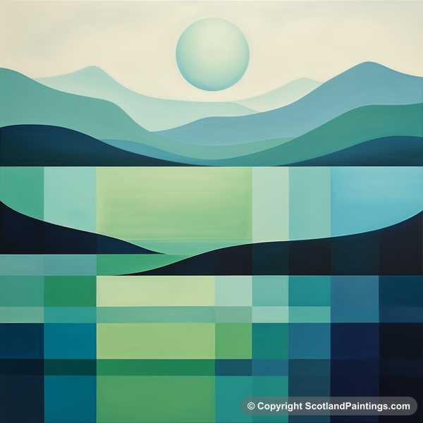 Painting - Loch Lomond - Modern & Minimal