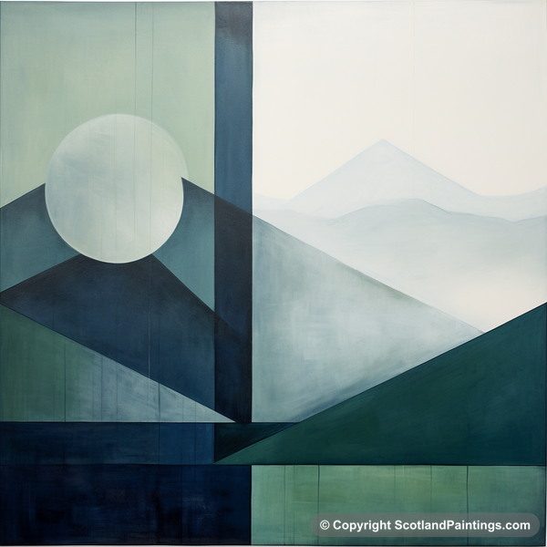 Painting - Glen Coe - Modern & Minimal