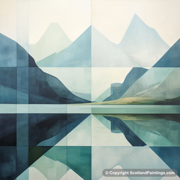 Painting - Glen Coe - Modern & Minimal