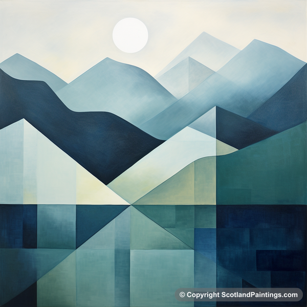 Painting - Glen Nevis - Modern & Minimal