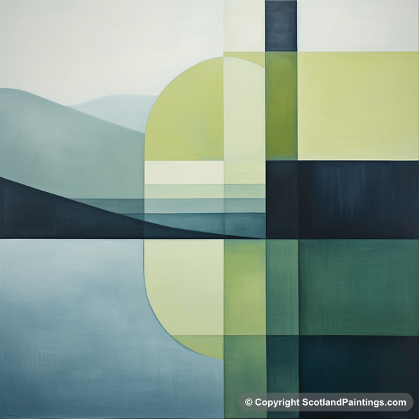 Painting - Loch Lomond - Modern & Minimal