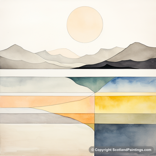 Painting - Camusdarach Beach - Modern & Minimal