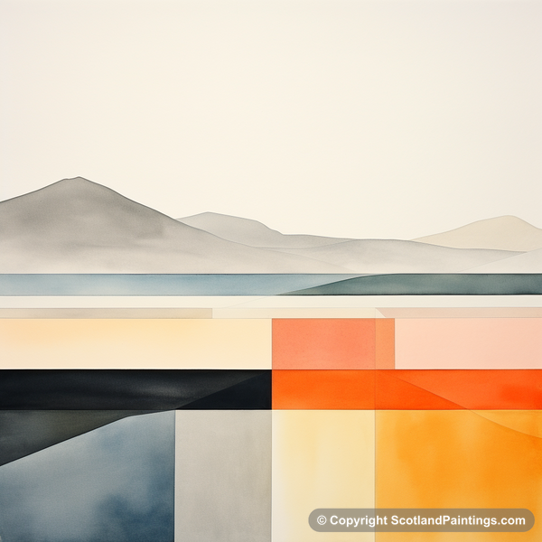 Painting - Luskentyre Sands - Modern & Minimal