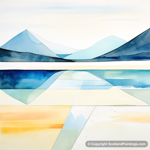 Painting - Luskentyre Sands - Modern & Minimal