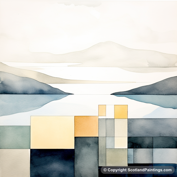 Painting - Isle of Barra - Modern & Minimal