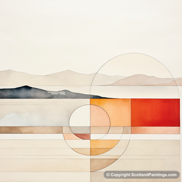 Painting - Camusdarach Beach - Modern & Minimal