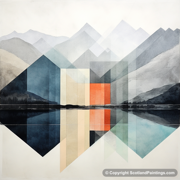 Painting - Glen Etive - Modern & Minimal